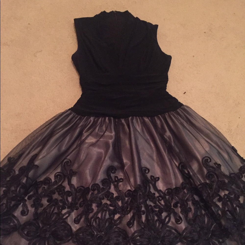 SLNY Navy Formal Dress